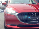アダプティブLEDヘッドライト カメラや車速センサーと連動して、ハイ、ロー、ワイドローのLEDライトを常に最適な配光に自動制御する優れものです!