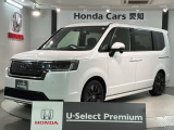 全国納車可 第三者機関証明書付 H SENSING 最長5年保証 ワンオ-ナ- ナビLXM-237VFLi TV Rカメラ マルチビュ- CD録音 DVD装備のステップワゴン e:HEVスパーダ入庫!