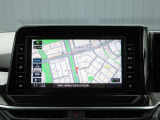 純正メモリーナビ〈MJ320D-L〉装備しております! 9インチワイドの大型モニターです!
