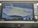 バックカメラ付き☆駐車の際に死角が確認でき安心です☆3つのモード切替で、見え方も変更できます☆