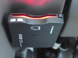 ETCも装備しています。ノンストップで料金所を通過できます。うれしい装備ですよね。