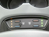 ヒーター&ベンチレーション付シートです。暑い時期も寒い冬も快適に過ごせるうれしい装備です。