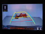 バックガイドモニターを装備しています、車庫入れもラクラクです。