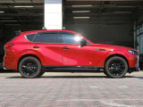 横からのシルエットもCX-60の見どころです。