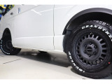 FLEX NC-1アルミホイールとDUNLOPグランドトレックタイヤでドレスアップ!