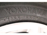 155/65R14    車両装着標準タイヤサイズです。 タイヤのご相談もトヨタモビリティ石川にお任せください
