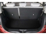 荷物を置けるラゲージスペース!
