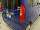 視認性がいいテールランプ。後続車にも存在をアピール。