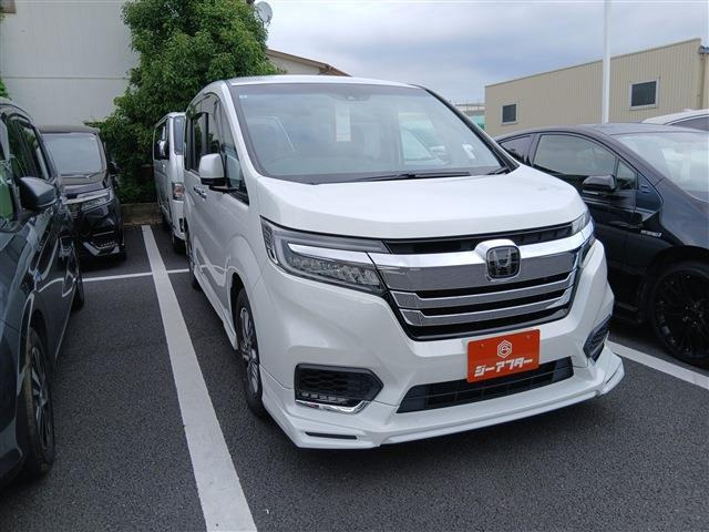 ステップワゴン2.0 e:HEV スパーダ G ホンダセンシング禁煙車 アラウンドビューモニター アダプ