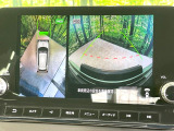【マルチアラウンドモニター】専用のカメラにより、上から見下ろしたような視点で360度クルマの周囲を確認することができます☆死角部分も確認しやすく、狭い場所での切り返しや駐車もスムーズに行えます。