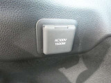 災害時にも安心。家庭用電化製品が使用できるAC100V、1500Wのコンセント付きです。