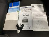 取扱説明書やメンテナンスノートもそろっています。