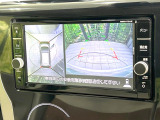 【アラウンドビューモニター】専用のカメラにより、上から見下ろしたような視点で360度クルマの周囲を確認することができます☆死角部分も確認しやすく、狭い場所での切り返しや駐車もスムーズに行えます。