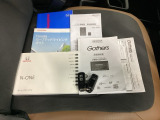 取扱説明書やメンテナンスノートもそろっています。