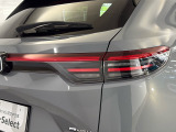 視認性がいいテールランプ。後続車にも存在をアピール。