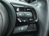 ◆アダプティブクルーズコントロール◆予め設定した車速内でクルマが自動的に加減速。前走車との適切な車間距離を維持しながら追従走行します。【LKAS】車線維持支援システムでステアリング操作を支援。