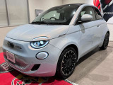 当店のデモカーFIAT500eオープン! 屋根が開くオープンタイプで解放感満載
