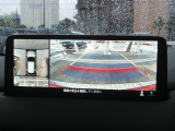 360&deg;ビューモニターを搭載しています。コーナーセンサーと合せてお使いいただくことで、安全、安心にお車の取り回しを行っていただけます。
