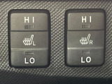 【シートヒーター】寒い日に重宝するシートヒーター!エアコンより早く温まってくれるので寒がりの人も安心ですね♪エアコンの温風は乾燥するから苦手、という方にもをおすすめです。