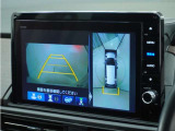 ◆全周囲カメラシステム◆運転席から見えにくい後方などをナビ画面で確認でき運転を支援するシステムです!
