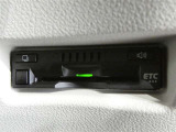 ETC車載器付きです。高速道路の料金所もスムーズに通過できます。