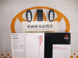 スマートキー&エンジンスターター付。取扱説明書とメンテナンスノートもあります☆品質評価シート付いてます!