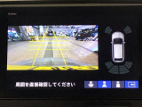 バックカメラが付いているので、車庫入れもラクラクです♪更にバンパーに取り付けられたソナーセンサーで、障害物を音とナビゲーション画面で知らせてくれます♪