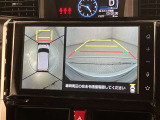 車両の周囲が見える全周囲カメラを装着♪