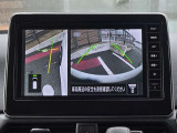 左前タイヤ付近の映像でドライバーの死角を補助。発進低速時の障害物、溝等の確認が出来ます。