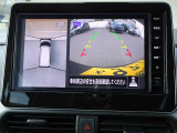 アラウンドビュー☆空から見下ろすような視点で、スムーズな駐車と安全確認をサポート!運転の心強い味方になってくれます♪