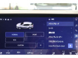 燃費優先のECO。パワー優先のSPORT。走りと燃費のバランスに優れたNORMAL。そして、自分好みの設定ができるCUSTOM。気分や走行状況に合わせて選べるドライブモードセレクトが装備されています。