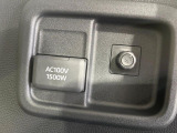 【1500Wアクセサリーコンセント】消費電力1500Wまでの家電が使えます。キャンプやスポーツ・アウトドアでのアクティビティはもちろん、災害・停電の際に大活躍♪