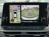 上から車を見下ろしたような画面が駐車をサポート、運転が苦手な方でも安心してお使い頂けます!!