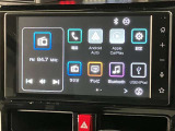 ディスプレイオーディオです。ナビゲーションは付いてございません。携帯電話を接続し地図を画面に表示する事が可能となります(対応機種に津、今してはスタッフまでお問合せ下さい)