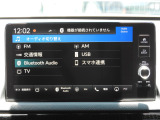 ★オーディオ画面★FM/AMラジオ・TV・Bluetooth AUDIOなどの機能がございます。また、USB、スマホ接続から手軽に音楽を楽しむことができます!