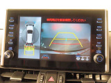 バック時の運転をサポートするバックガイドモニター&パノラミックビューモニター