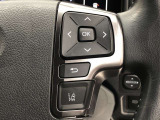 【ステアリングスイッチ】右です。ハンドルから手を離さず、運転に集中したまま手元でマルチインフォメーションディスプレイ内の表示切替などができます。