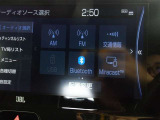 Bluetooth接続機能・スマートフォンなどからお気に入りの音楽を飛ばしてワイヤレス再生したり、ハンズフリー通話ができます。