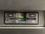 ETC車載器付きです。高速道路の料金所もスムーズに通過できます。