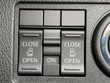 両側電動スライドドアのスイッチ付です。車内からもスイッチひとつで楽にドアの開閉が可能です。電動なので開閉時に力を使う必要がなく、半ドアになることもありません!