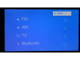 TV視聴可能。Bluetooth機能付き。