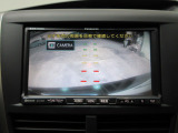 バックカメラの画像です。車庫入れの安心感がアップしますね☆