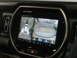 駐車時にサポートしてくれる360度モニター付き!