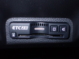 デザインスッキリのビルトイン『ETC』!高速道路の特典はもちろん、キャッシュレスなので料金所では徐行するだけで通過可能です!