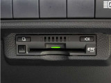 ETC車載器付きです。高速道路の料金所もスムーズに通過できます。※別途セットアップ費用が必要となります。