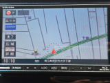 社外メモリーナビを装着しています。目的地設定やルート案内もスムーズに行えます。