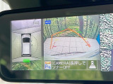 【アラウンドビューモニター】専用のカメラにより、上から見下ろしたような視点で360度クルマの周囲を確認することができます☆死角部分も確認しやすく、狭い場所での切り返しや駐車もスムーズに行えます。