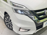 【LEDヘッドライト】悪天候や夜間走行時も良好な視界を確保し安心して運転できる高輝度LEDヘッドライトを装備!点灯速度が早く、消費電力も抑えられています。