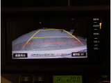 バックカメラで車庫入れも安心☆ 頼りすぎ注意です。