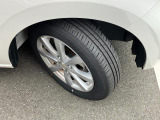 実用的な軽く腐食しにくい純正アルミホイール!【155/65R14】★タイヤの溝もまだまだ!くわしくはスタッフへ。
